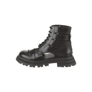 ❤️Alexander McQueen Leather Combat Boots❤️